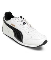Puma Commander White & Black Lifestyle Shoes