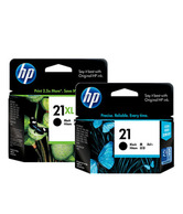 HP 21 Black Print Cartridge Twin Pack