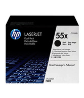 HP LaserJet P3015 Dual Pack Black Cartridge