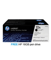 HP Q2612A Black Dual Pack LJ Toner Cartridge