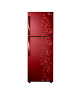 Samsung RT26FAJSARX/TL Orcherry Garnet RedÂ  253 Ltr Double Door Refrigerator