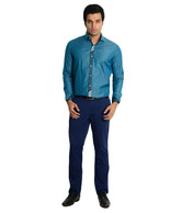 Teemper Sea Blue Men's Shirt