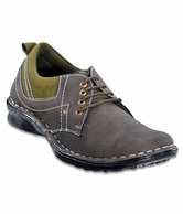 Yepme Olive Green & Grey Casual Shoes