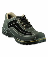 Yepme Black & Olive Green Casual Shoes