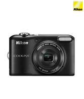 Nikon Coolpix L28 20.1MP Point & Shoot Digital Camera (Black)