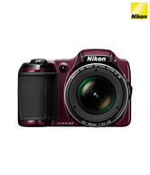 Nikon Coolpix L820 16MP Point & Shoot Digital Camera (Plum)