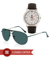 Zion Stylish Watch & Sunglasses Combo