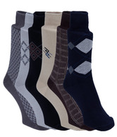 Macroman Designer Formal Socks - 5 Pair Pack