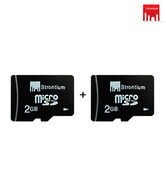 Strontium 2GB MicroSD + 2GB MicroSD 