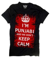 Unisopent Black I'M Punjabi T-Shirt