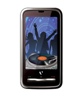 Videocon Touch Phone V1755(Black)