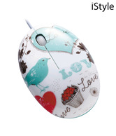 iStyle Fashion USB Mouse (MSEGGLE-WH)