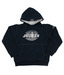 Unikid Peacock Blue Hooded T-Shirt For Kids