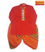 Exclusive from Jaipur Red & Orange Dhoti Kurta