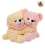 Dimpy Stuff Lovable Pink & Cream Bear Couple Soft Toy-40 cm