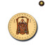 Aarya24kt Balaji Gold plated coin AR-CN-003