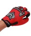 Knight Hood - Gloves Full - Red