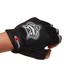 Knight Hood - Gloves Half - Black