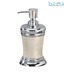 Plumeria  Classy Off-White Soap Dispenser