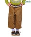 Catmoss Light Brown Jamaican Shorts With Belt For Kids