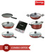 Prestige Omega Deluxe Cookware Set - 6 Pcs With Free Induction Cook Top