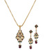 Darpan Jewels Opulent Pendant Set with Chain