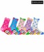 Bonjour Pack of 5 Floral Printed Dorami Baby Socks