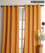 Deco Window Citrine Self Design Curtain