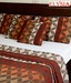 Elysia Cotton Multi-Coloured Striped Bed Cover Set