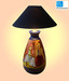 ExclusiveLane Rajasthani Ladies Handpainted Table Lamp