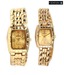 Geneva Golden Bracelet Combo Watch