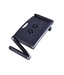 Folding Laptop Desk with Cooling Fan (Black)