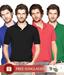 TSX Black- Red- Royal & Green  Pack of 4 T-Shirts