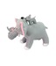 Tickles Mother Elephant With Two Babies Soft Toy - 38 cm