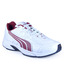 Puma Sarian IV White & Red Sports Shoes