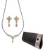 Oleva AD Studded Exclusive Mangalsutra Set & Clutch Bag Combo