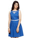 Mishka Resplendent Indigo Blue Belted Dress