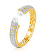 Sukkhi Open End Pearl & CZ Kada