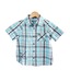 Beebay Stylish Blue Checkered Shirt For Kids