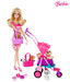 Barbie Strollin Pups Playset