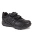 Lotto Black Velcro School Shoes