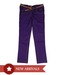 612 Ivy Purple Cotton Satin Trousers For Kids