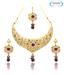 Vendee Attractive AD Adorned Necklace Set With Maang Tika