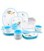 Nayasa Light Blue Dinner Set - 32 Pcs