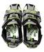 Kittens Grey & Black Floater Sandals
