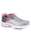 Universal Enthused Grey & Pink Sports Shoes