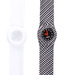 Noise Kids Black Squares & White Straps Grip-on Watch