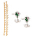 Jewels Of India Fine Design Anklet & Toe ring Combo