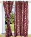 Shandar Eyelet Techno Purple Window Curtain
