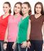 Fort Collins Green-Brown-Red-Pink Tees Pack Of 4